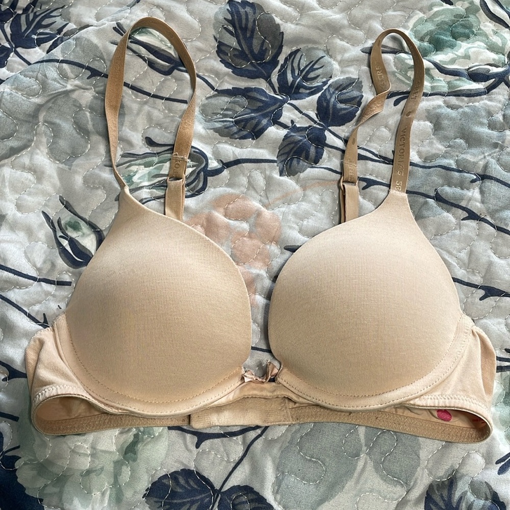 VS Plunge Nude Bra